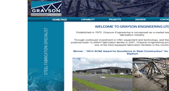Desktop Screenshot of grayson-engineering.co.nz
